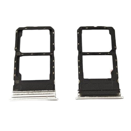 Sim Tray Slot Holder for Vivo Y27 Silver Sim Tray Slot Holder for Vivo Y27 Silver
